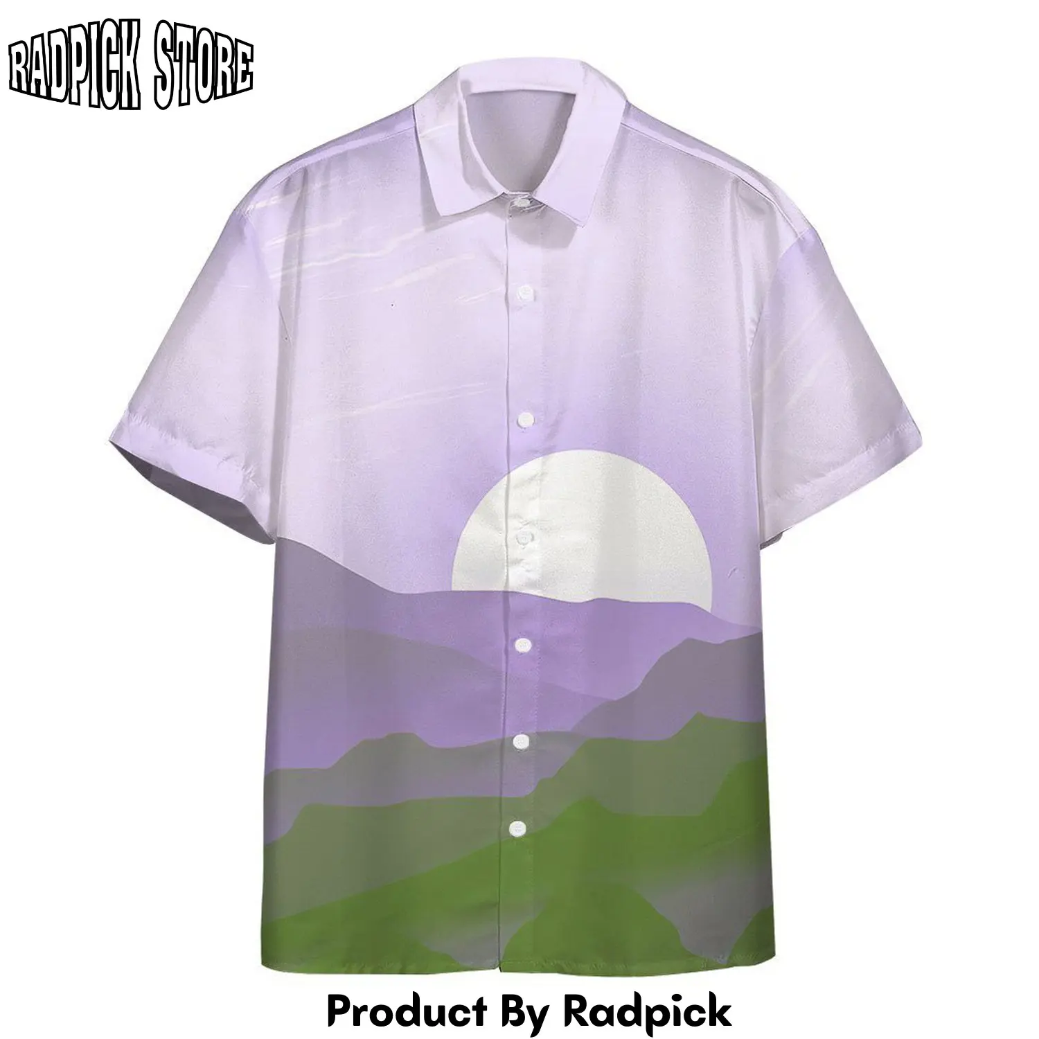 Radpick 3d genderqueer pride sunrise custom hawaii shirt rp292781